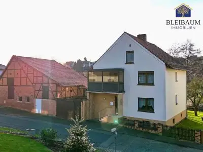 Stadtrandidyll: 136 m² Wfl. auf 1.015 m² plus Ausbaureserve!, 37115 Duderstadt, Einfamilienhaus